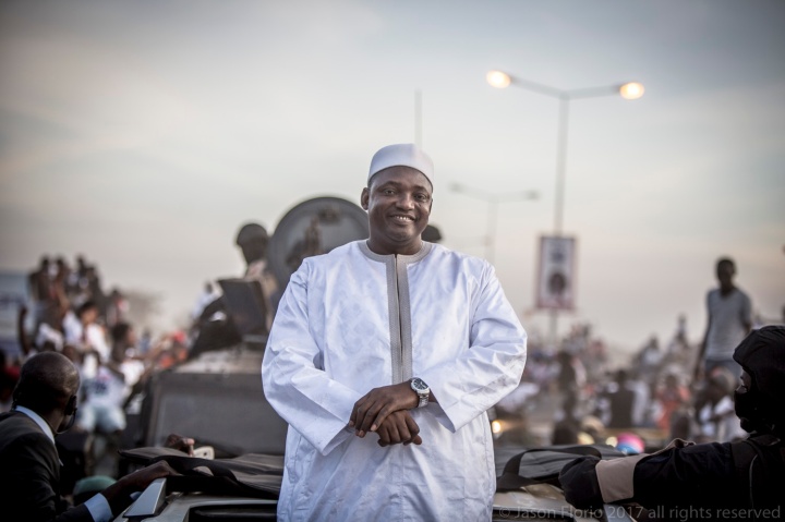 President Adama Barrow, the Republic of The Gambia © Jason Florio