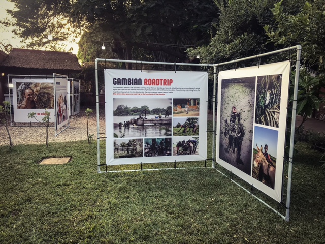 Exhibition images from 'Hidden Gambia' in the garden of Alliance Francaise, The Gambia - 'Hidden Gambia' photography